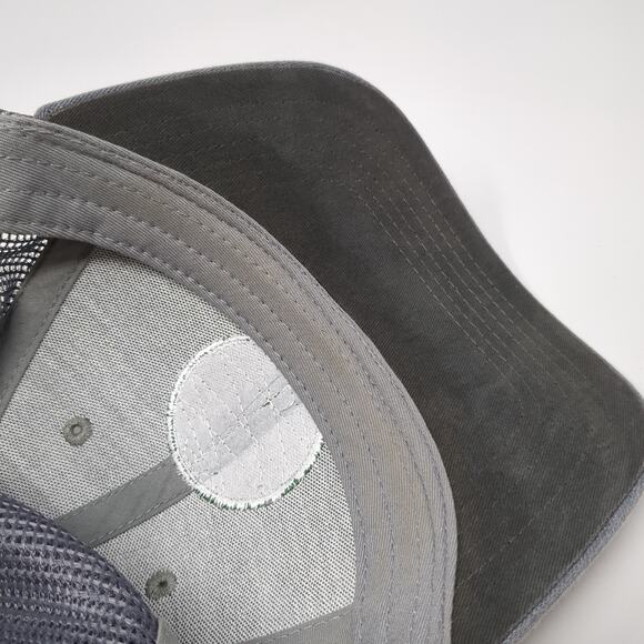 Fly Fishing Film Tour Strapback Trucker Hat Gray One Size Costa Del Mar - Picture 8 of 9